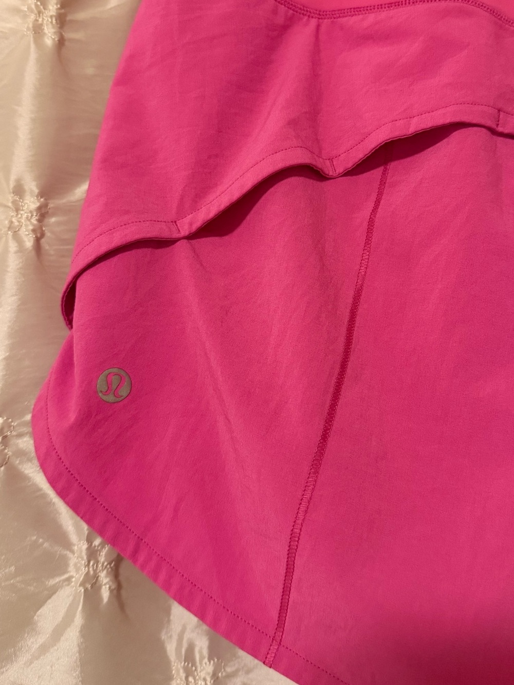 Lululemon Speed Up Athletic Shorts Long *4" Hot Pink Highlight Sonic Sporty - Picture 5 of 15